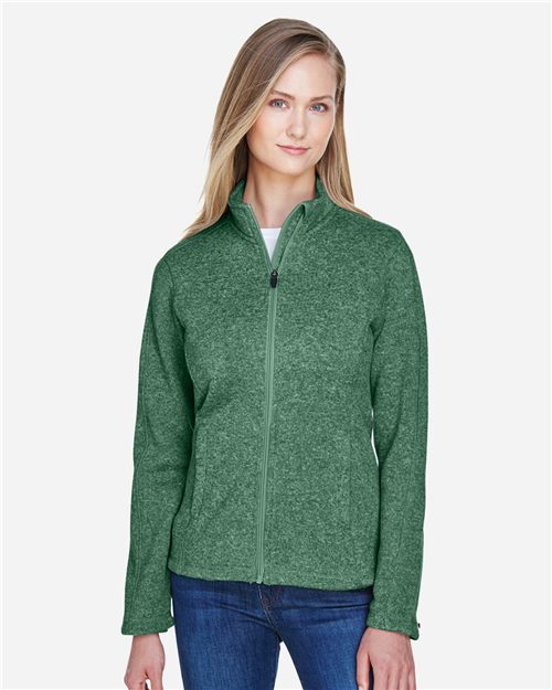 DG793W Women's Bristol Full-Zip Sweater Fleece Jacket