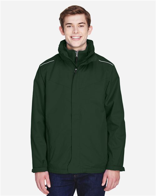 88205 Men's Region 3-in-1 Jacket with Fleece Liner