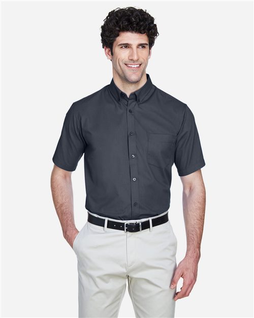 88194 Men's Optimum Short Sleeve Twill Dress Shirt