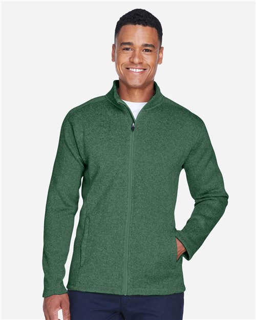 DG793 Men's Bristol Full-Zip Sweater Fleece Jacket