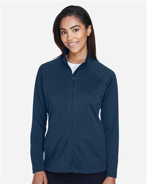 DG420W Women's Stretch Tech-Shell Compass Full-Zip Jacket
