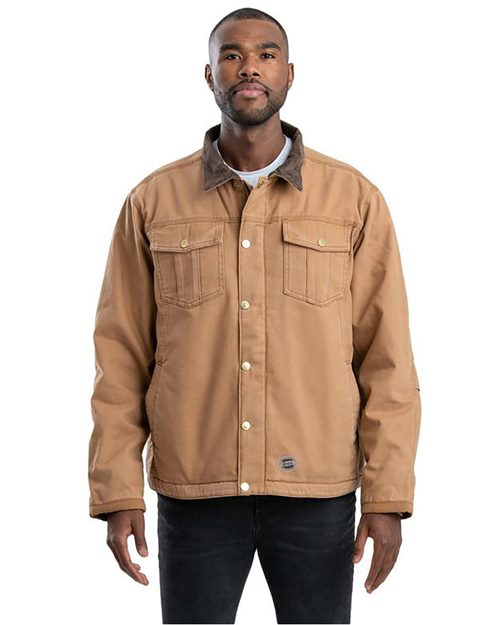 J58 Men's Vintage Washed Sherpa-Lined Work Jacket