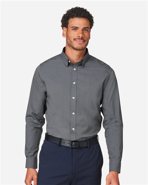DG505 Men's CrownLux Performance Spencer Poplin Dress Shirt