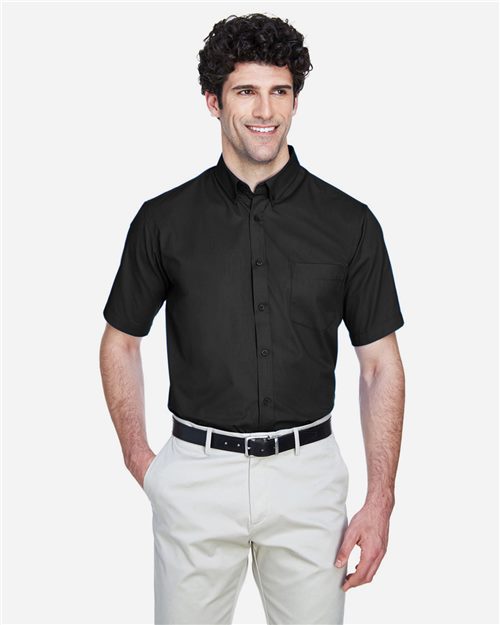 88194T Men's Tall Optimum Short Sleeve Twill Dress Shirt