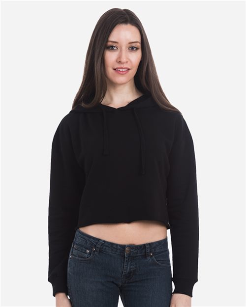 LS12000 Women's Cropped Fleece Hooded Sweatshirt