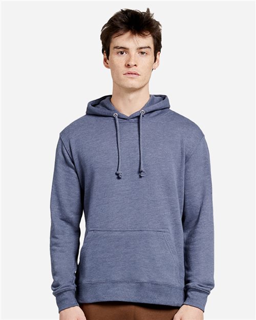 LS13001 Unisex French Terry Pullover Hooded Sweatshirt