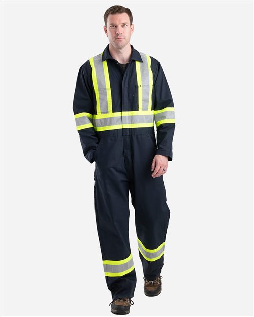 HVC250 Men's Safety Striped Unlined Coverall