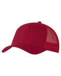 BX019Y Youth Twill Front Trucker Cap
