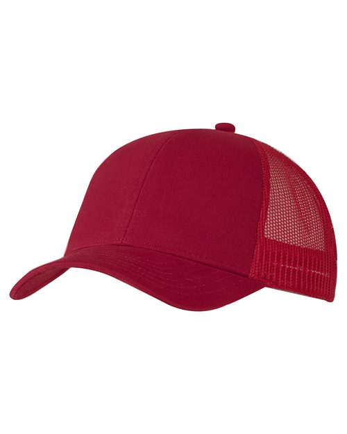 BX019Y Youth Twill Front Trucker Cap