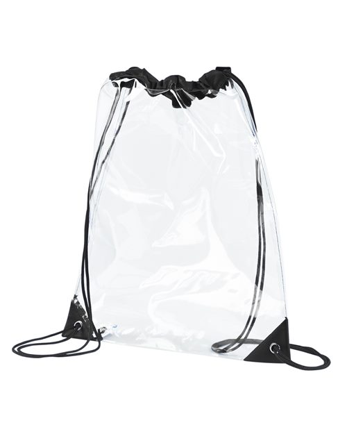 BE253 PVC Clear Drawstring Bag