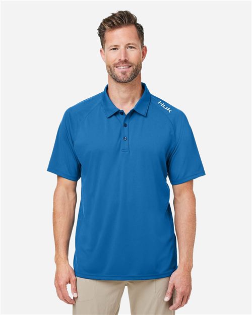 H12L005 Men's LoPro Solid Performance Polo