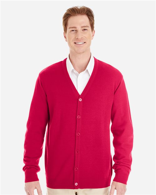 M425 Men's Pilbloc V-Neck Button Cardigan Sweater