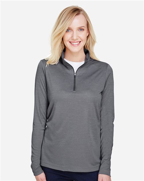 TT31HW Women's Zone Sonic Heather Performance Quarter-Zip Pullover