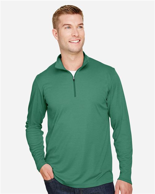 TT31H Men's Zone Sonic Heather Performance Quarter-Zip Pullover