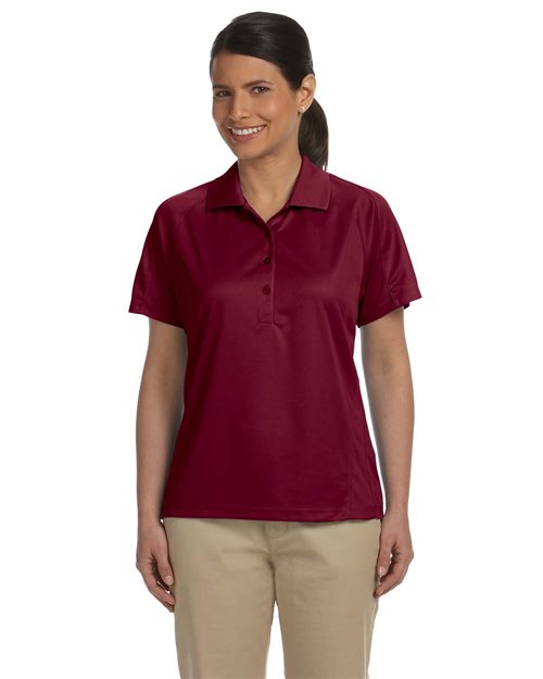 M374W Women's Polytech Mesh Insert Polo