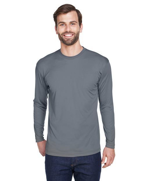 8422 Men's Cool & Dry Sport Long Sleeve Performance Interlock T-Shirt