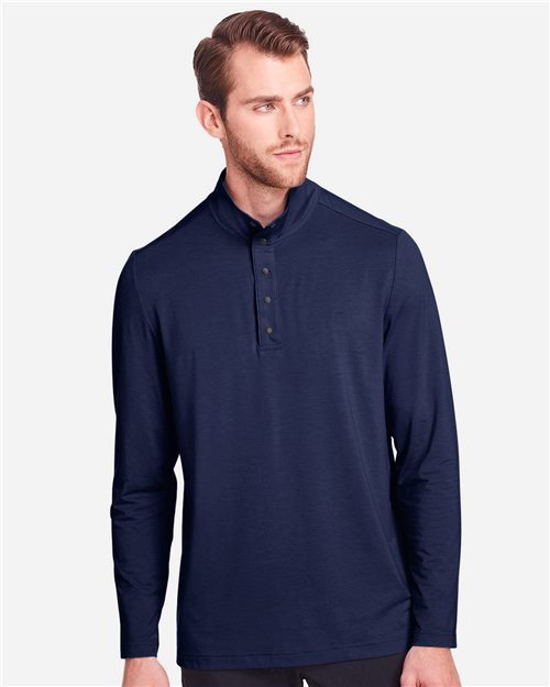NE400 Men's JAQ Stretch Performance Snap-Neck Pullover