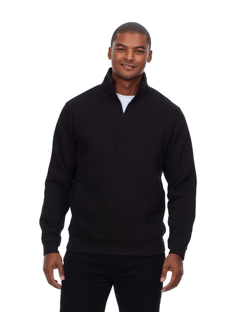 320Q Unisex Ultimate Fleece Quarter-Zip Sweatshirt
