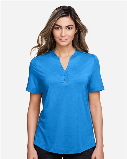 NE100W Women's JAQ Snap-Up Stretch Performance Polo