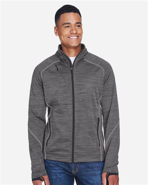 88697 Men's Flux Mélange Bonded Fleece Jacket