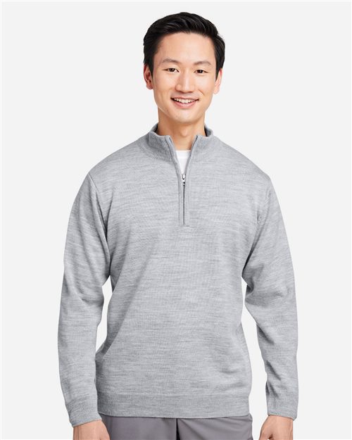 M421 Unisex Pilbloc Quarter-Zip Pullover Sweater