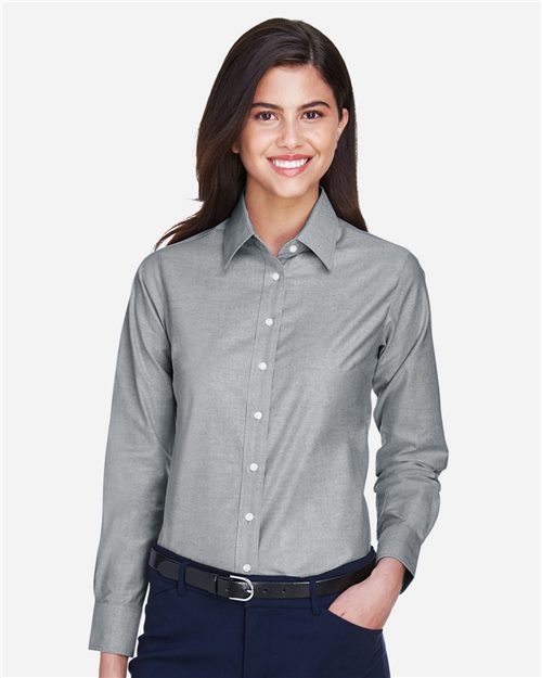 M600W Women's Long Sleeve Oxford Dress Shirt