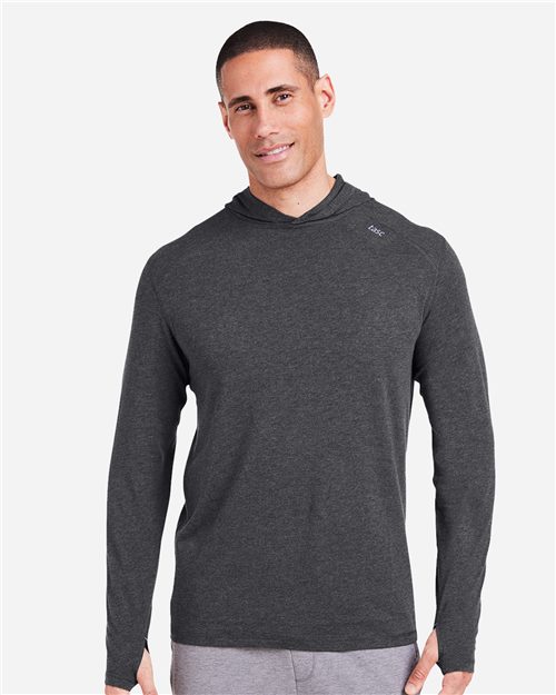 TM405H Men's Carrollton Lightweight Hooded Long Sleeve T-Shirt