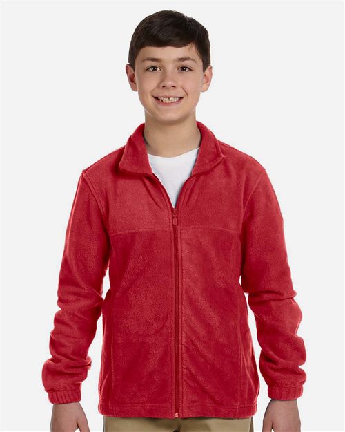 M990Y Youth Full-Zip Fleece
