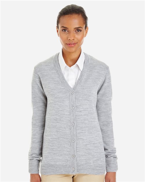 M425W Women's Pilbloc V-Neck Button Cardigan Sweater