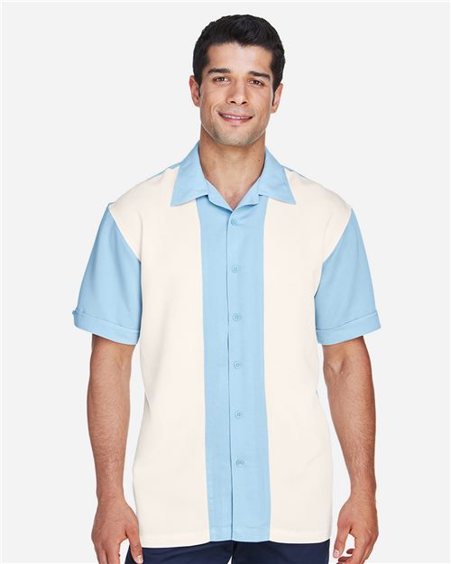 M575 Men's Two-Tone Camp Shirt