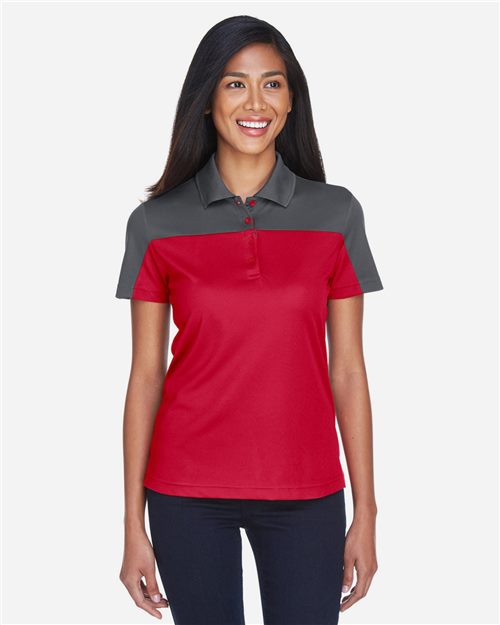 CE101W Women's Balance Colorblock Performance Piqué Polo