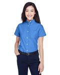 8973 Women's Classic Wrinkle-Resistant Short Sleeve Oxford