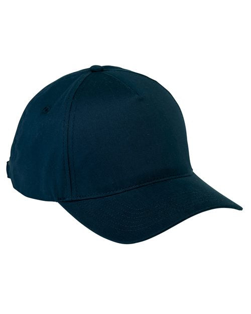 BX034 Five-Panel Brushed Twill Cap