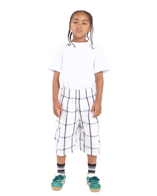 SHKP Youth Plaid Shorts