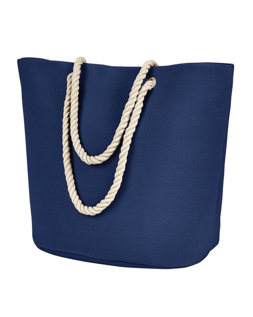BE256 Polyester Canvas Rope Tote