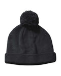 BX028 Pom Cuffed Beanie