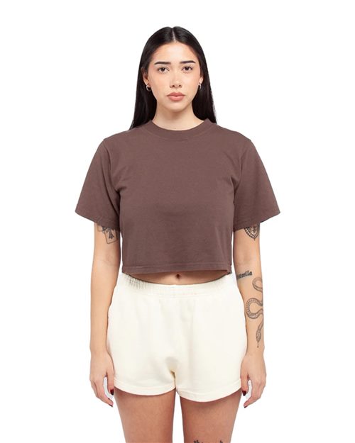SHGDC Women's Garment-Dyed Crop T-Shirt