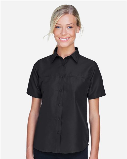 M580W Women's Key West Short Sleeve Performance Staff Shirt