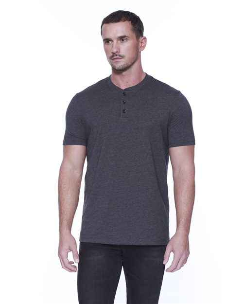 ST2460 CVC Henley T-Shirt