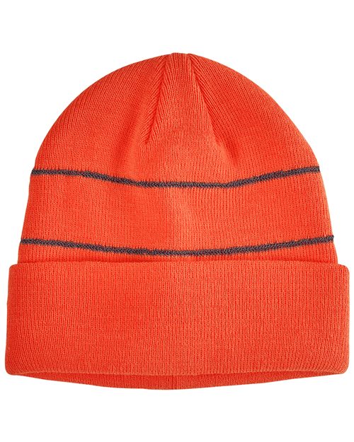 BA535 Reflective Cuffed Beanie