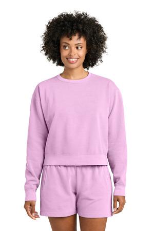 1566L Women's Mid-Length Crewneck Sweatshirt