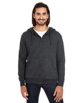 321Z Unisex Tri-Blend French Terry Full-Zip
