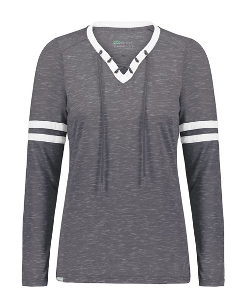 223246 Women's Eco Revive Monterey Long Sleeve V-Neck T-Shirt