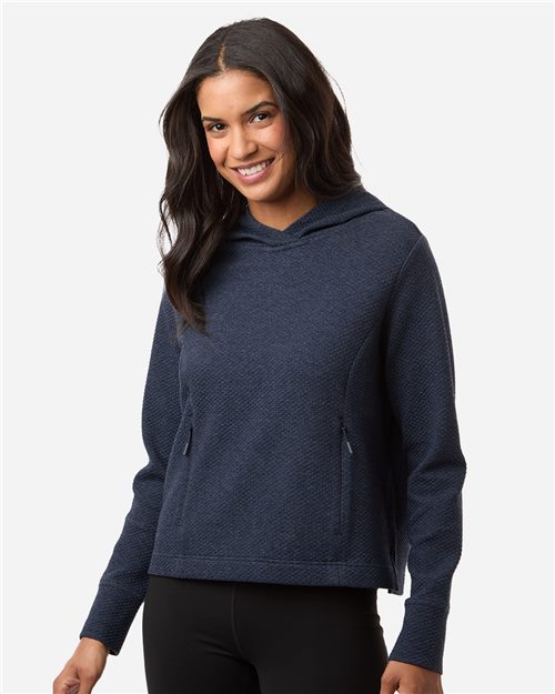 NE729W Women's Spirit Textured Hooded Pullover