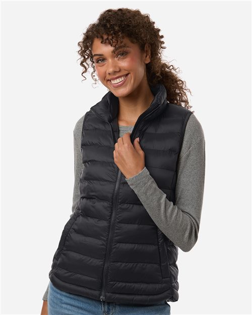W26717 Women's Lightweight Poly-filled Packable Vest