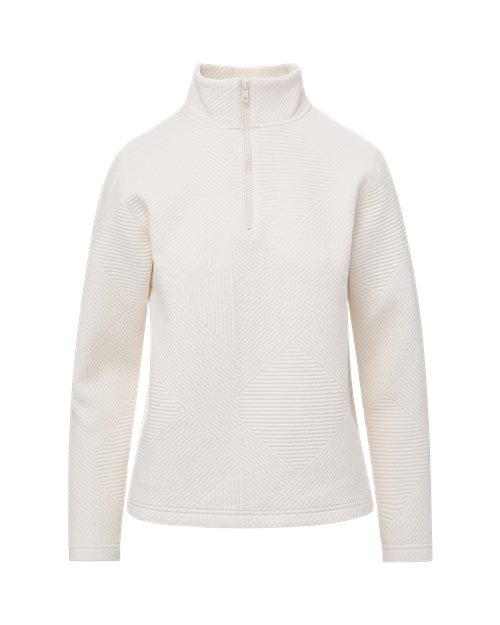 W25145 Women's Zelda Zig Zag Quarter-Zip Pullover
