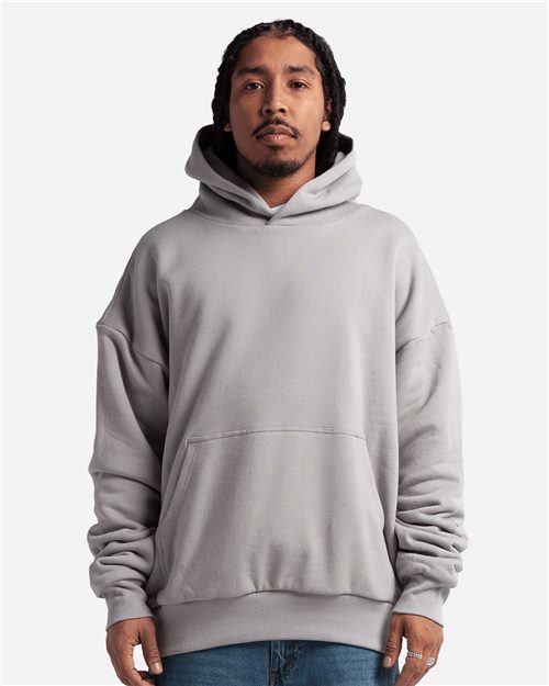 SHDLP Unisex Garment-Dyed Double Layer Reversible Hooded Sweatshirt