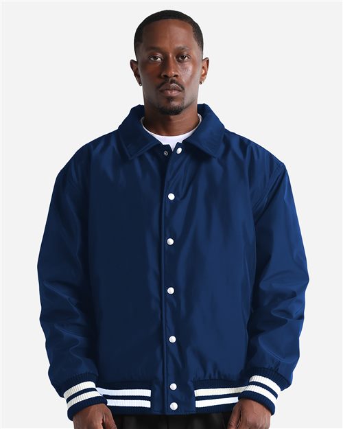 SHCVBJ Unisex Collared Varsity Jacket