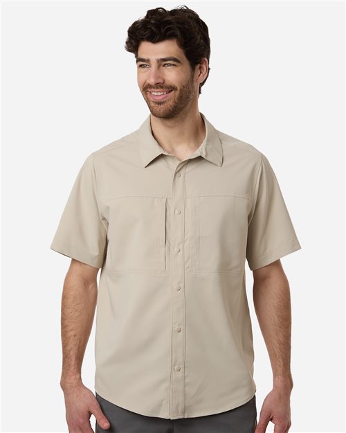 CE520 Men's UltraUVP Shoreline Short Sleeve Staff Shirt