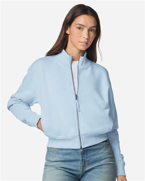 FTJ00 Women's French Terry Full-Zip Jacket